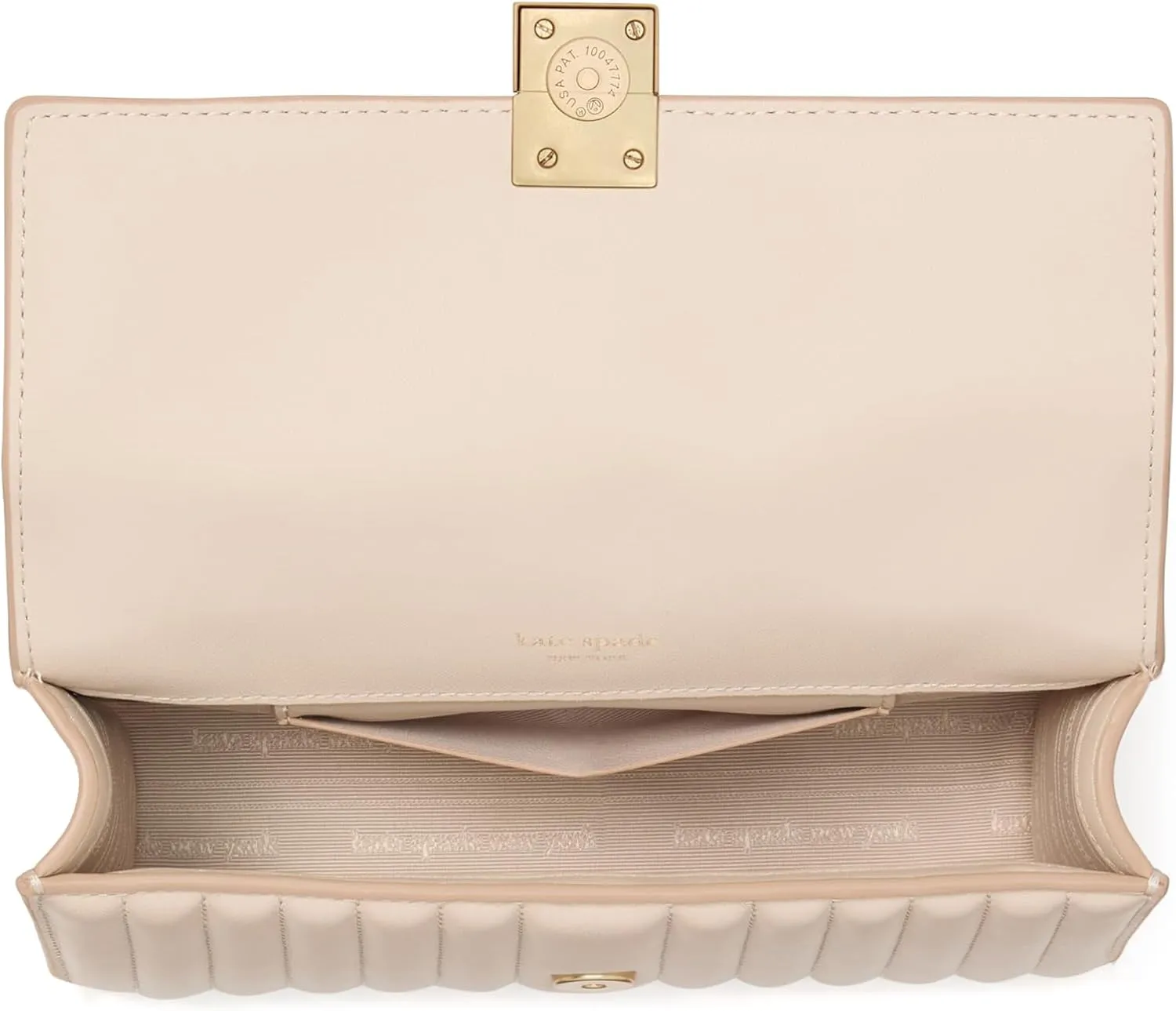 kate spade new york Deco Quilted Leather Mini Flap Chain Crossbody