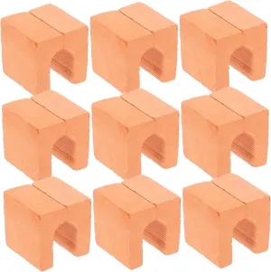 KESYOO 20pcs Mini Bricks Miniature Bricks Building Bricks for Walls Bricks for Constructions Bricks for Outside Miniature Dollhouse Accessories Fake Bricks Tiny Bricks Clay