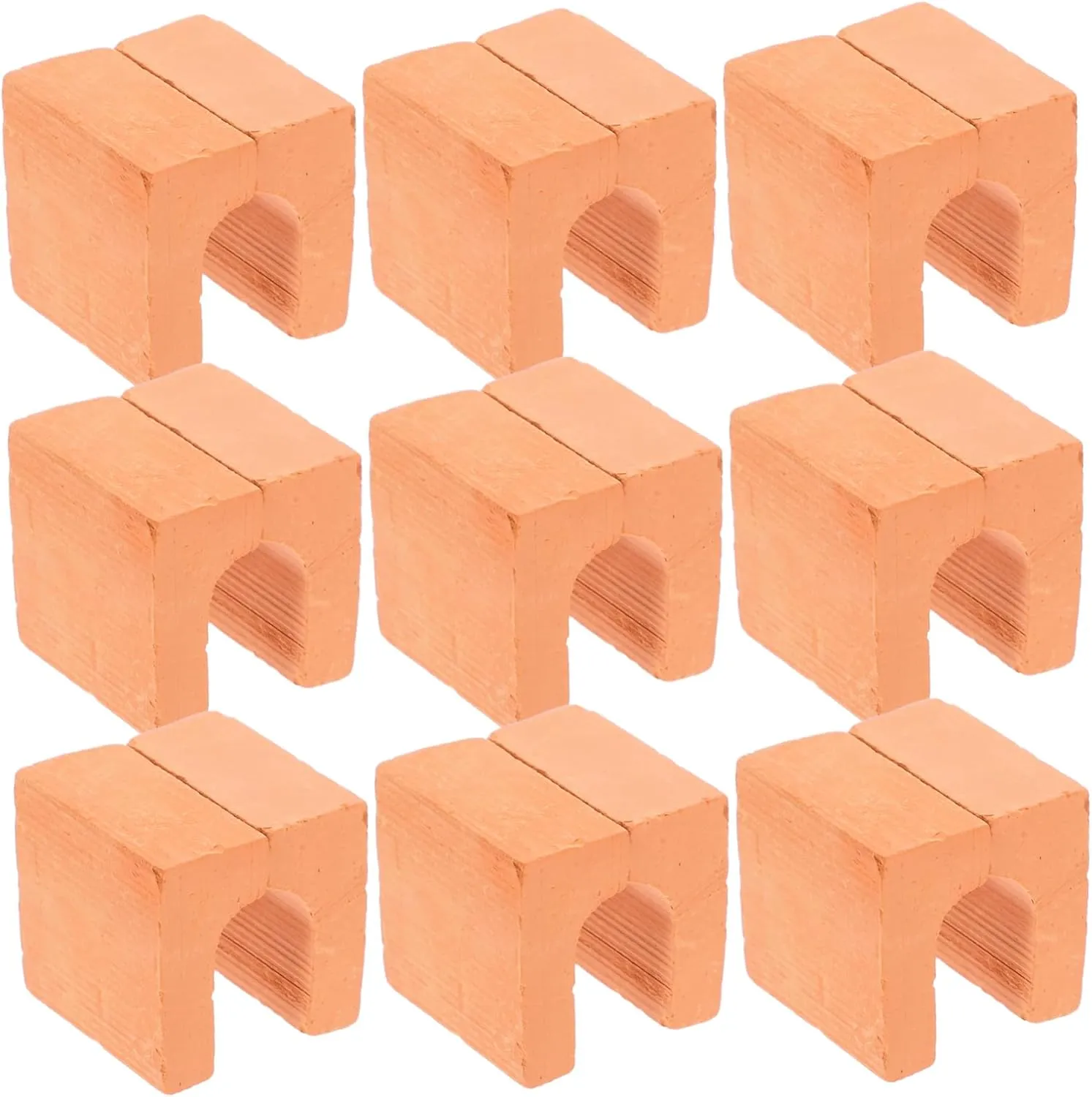 KESYOO 20pcs Mini Bricks Miniature Bricks Building Bricks for Walls Bricks for Constructions Bricks for Outside Miniature Dollhouse Accessories Fake Bricks Tiny Bricks Clay