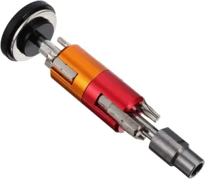 KESYOO Multi Function Bicycle Repair Tool Kit Portable Ratcheting Screwdriver with Bits for Mountain Bikes Convenient Storage and Durable Materials for Easy Maintenance