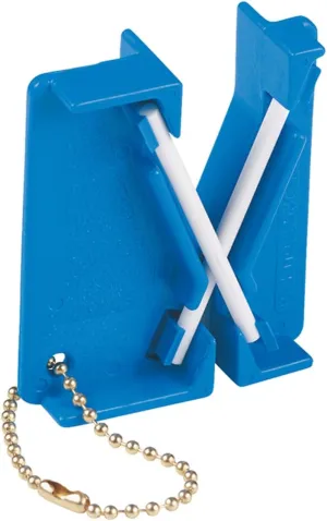 KEY CHAIN W/SHARPENER
