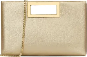 KKXIU Clutch Purse for Women Vegan Leather Evening Bag Formal Handbag for Wedding Party Prom Bridal