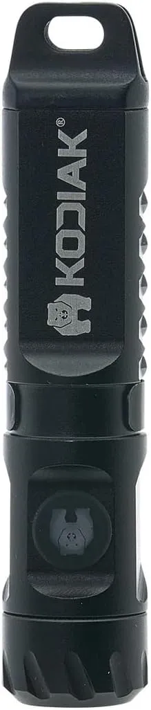 KODIAK 200 Lumen Keychain Flashlight – Mini Keychain Flashlight, Flashlight Keychain for Hats or Keys, Key Chain Flashlights LED Mini, Rechargeable, Small Size