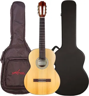 Kremona Soloist S62C Acoustic Guitar with Bag, ChromaCast Case Bundle