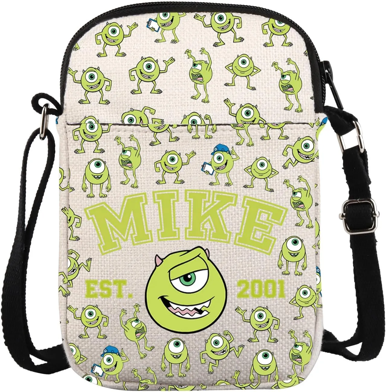 KUIYAI Monsters Movie Gift Monsters Crossbody Bag Sulley Mike Fans Merchandise