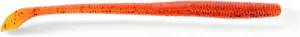 Kut Tail Worm Soft Plastic 7.75 Inch Bait 9003 Fire Craw Fishing Gear Lures Bait for Fishing Swimbaits Accessories Lifelike Tackles Rigs