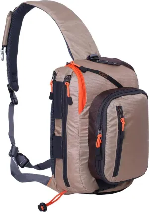 Kylebooker Fly Fishing Sling Pack Fishing Tackle Storage Shoulder Bag