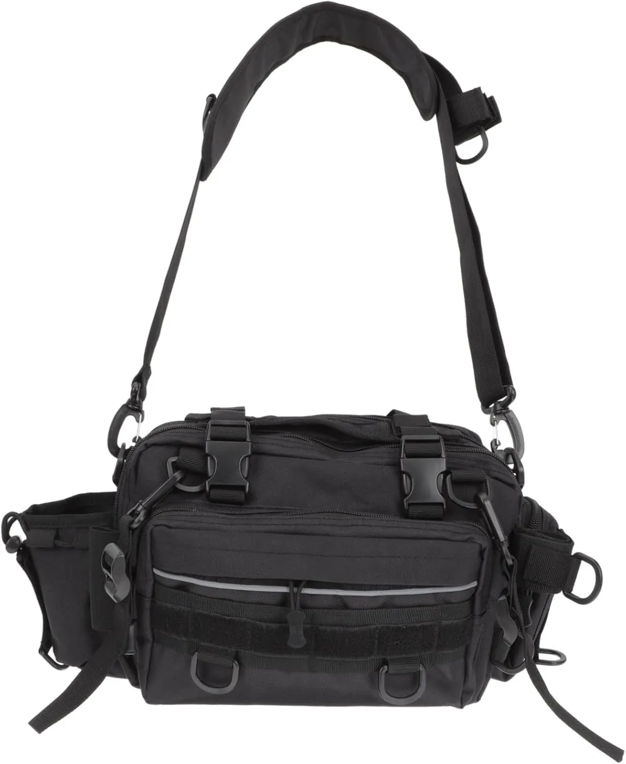 Large Capacity Fishing Bag Multifunctional Single Shoulder Crossbody Bag with Straps for Outdoor Use Durable and Wear Resistant Pouch for Tackle and Accessories