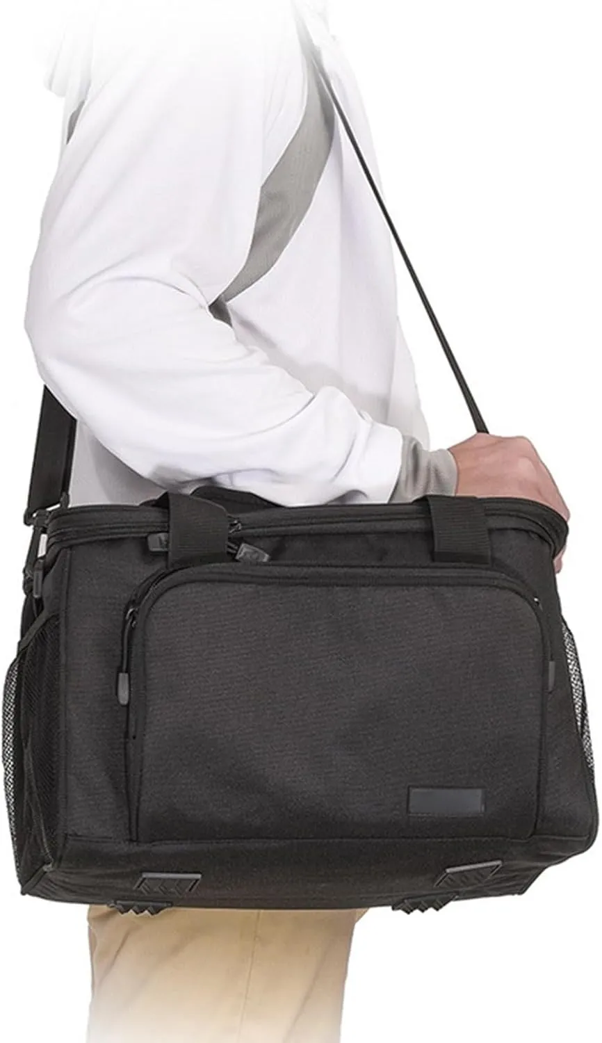 Large Capacity Fishing Tackle Bag Multifunctional Fishing Lure Bag Water Resist Fishing Tackle Bag Tackle Crossbody Bag, A