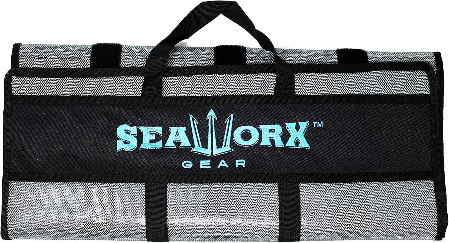 Large Lure Bag, 6 pocket, 50" x 21" - Fishing Tackle Box - Heavy Duty Fishing Bag