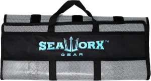 Large Lure Bag, 6 pocket, 50" x 21" - Fishing Tackle Box - Heavy Duty Fishing Bag