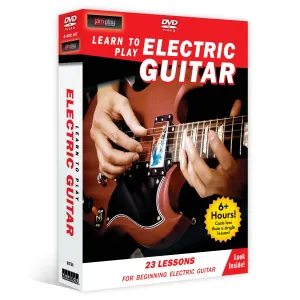 Learn to Play Electric Guitar (4-DVD) for beginners
