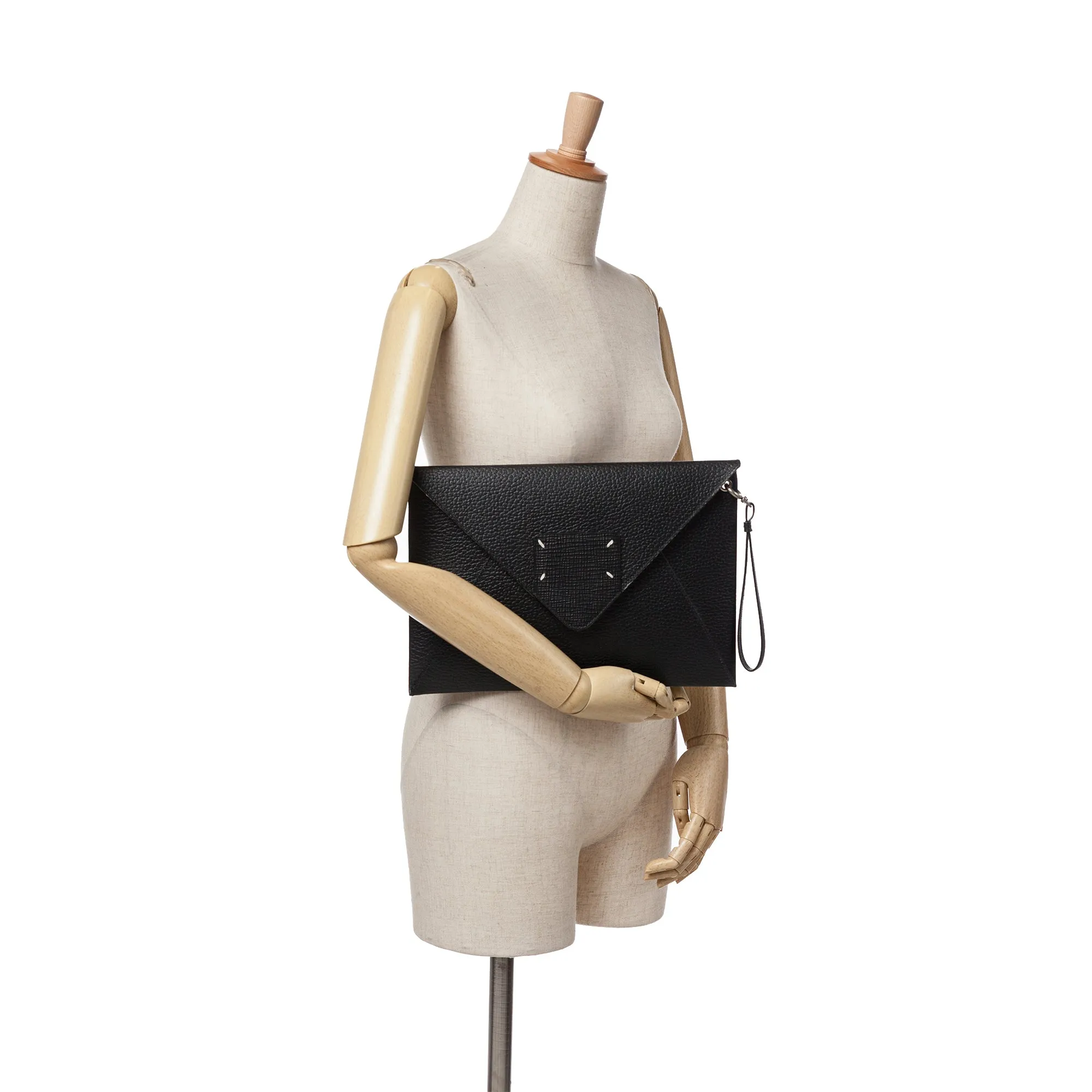 Leather MM11 Envelope Clutch