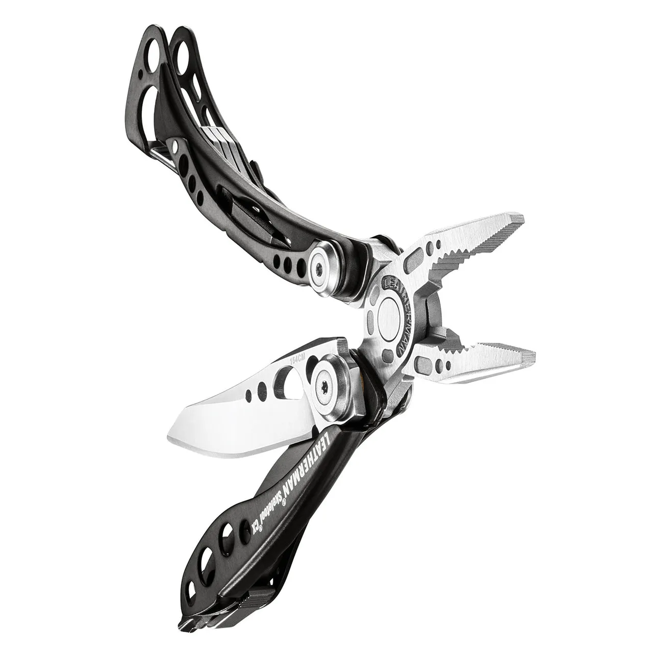 Leatherman 7 Tool Skeletool CX Lightweight Multi-Tool with Knife Blade Onyx