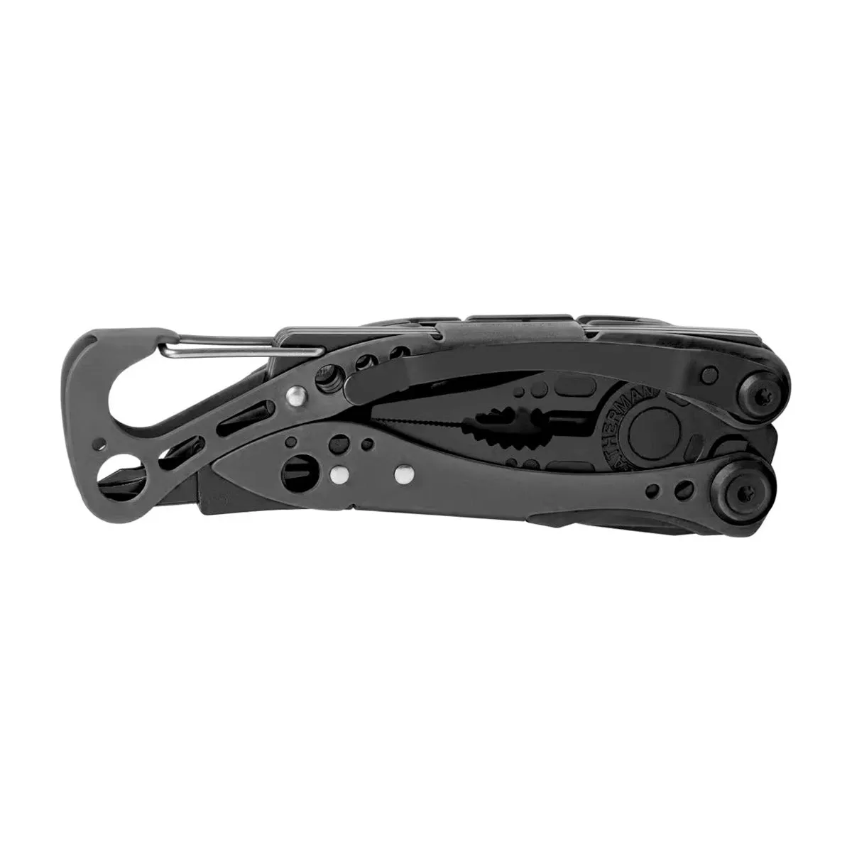 Leatherman 7 Tool Skeletool Lightweight Multi-Tool with Combo Knife Black