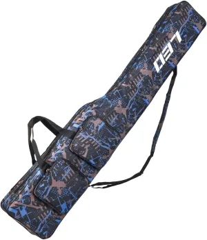 LEOFISHING Fishing Tackle Storage Bag 130cm/4.27ft Portable Fishing Rod Reel Organizer Fishing Pole Gear Tool Cases Carrier Two Layer Durable Oxford Large Capacity Travel Fishing Cover Bag 5 Color