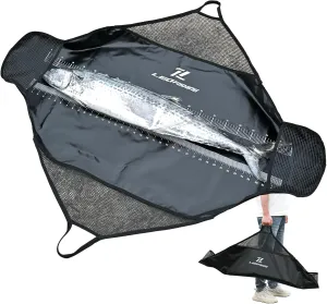 LEOFISHING Tournament Weigh-in Fish Bag - Folding Sling With Strong Nylon Handles and Ruler - Heavy Duty Bass Transport Bag