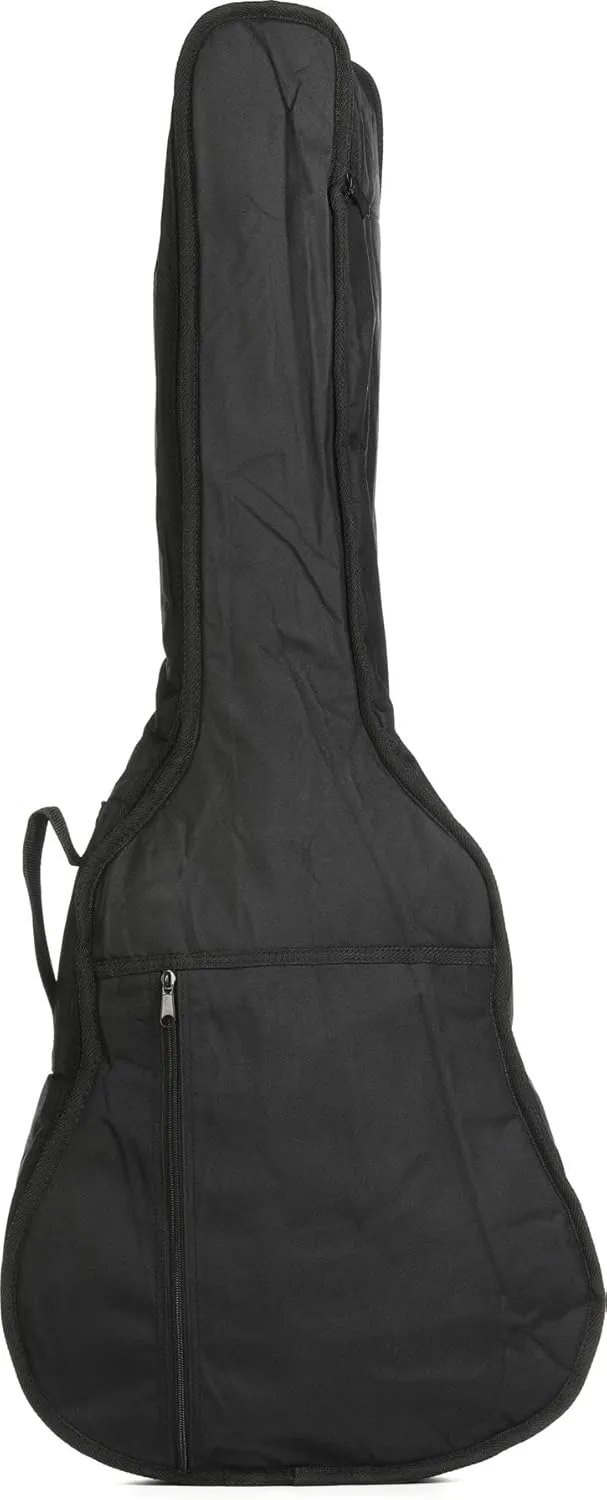 Levy's Polyester Gig Bag for Parlor Or 3/4-Size Acoustic Guitar - Black