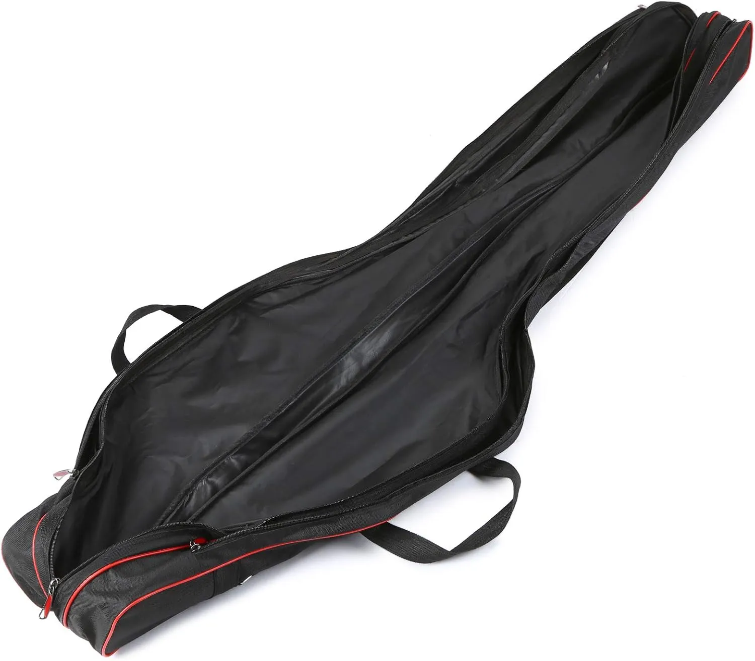 Lixada Fishing Rod Case - 3 Layers Oxford Bag, Portable Folding Carrier for Rods and Reels, Tackle Storage Travel Bag, 90cm/120cm/150cm Optional