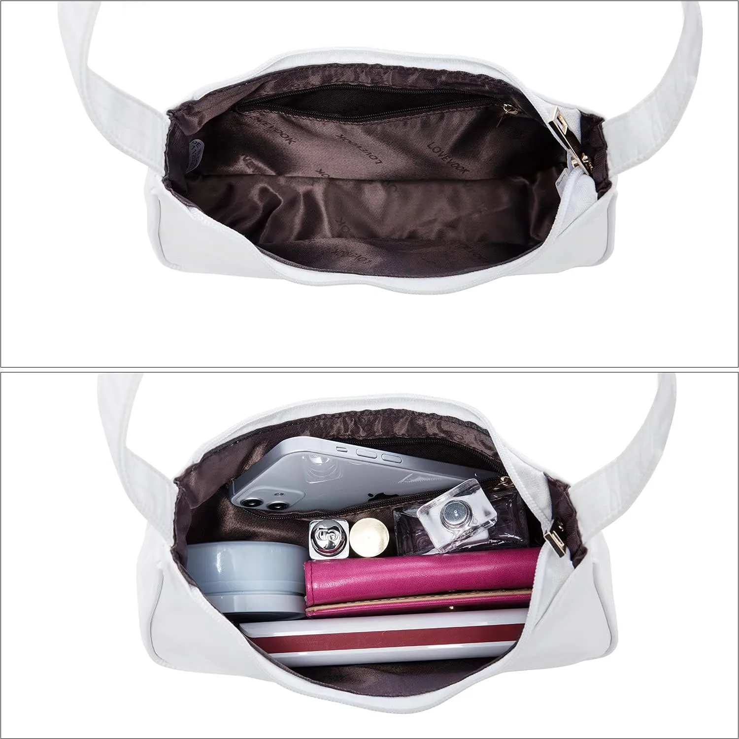 Loiral Small Purse for Women, Retro Classic Tote HandBag Shoulder Bags Clutch Purse