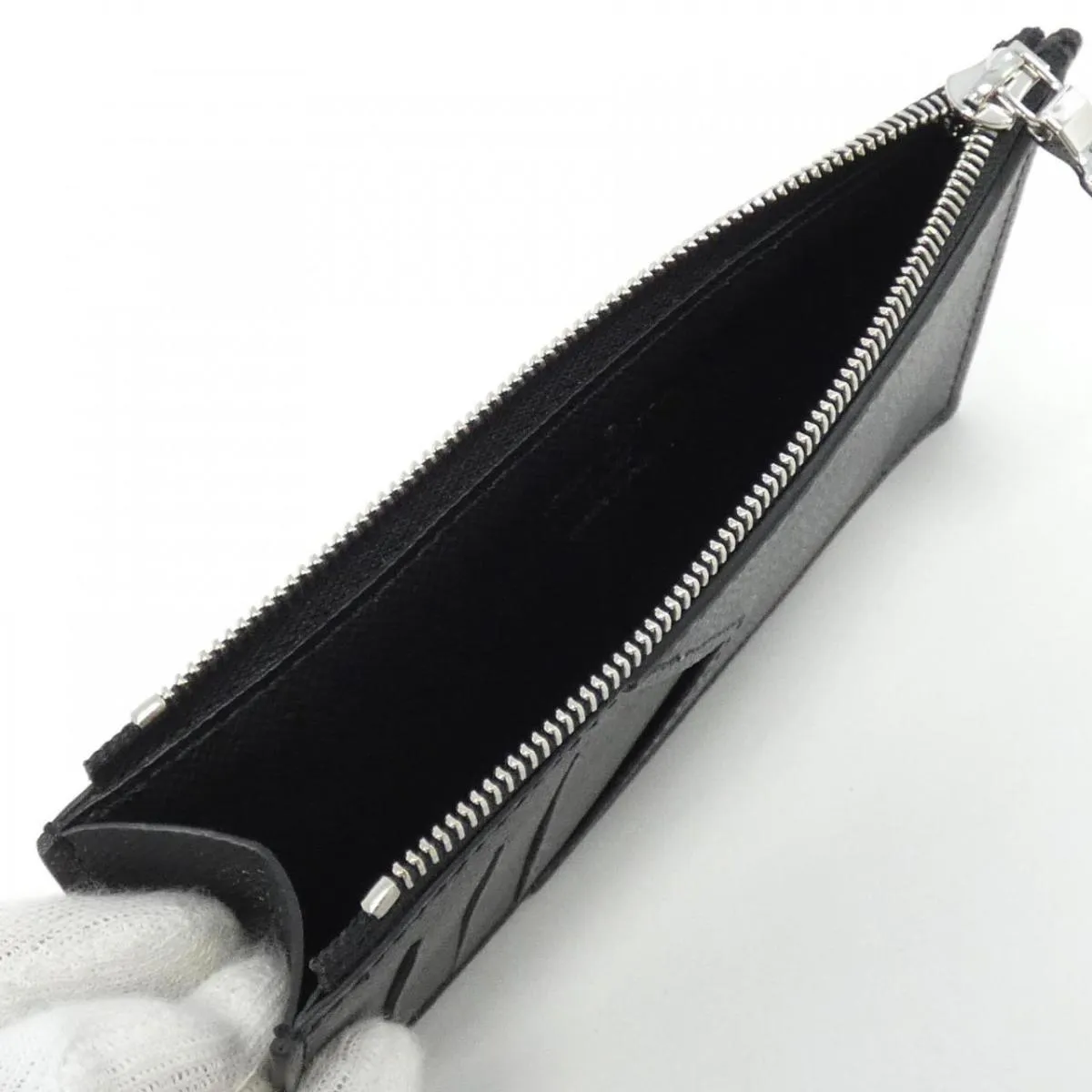 Louis Vuitton Damier Graphite Coin Card Her N64038 Coin & Card Case