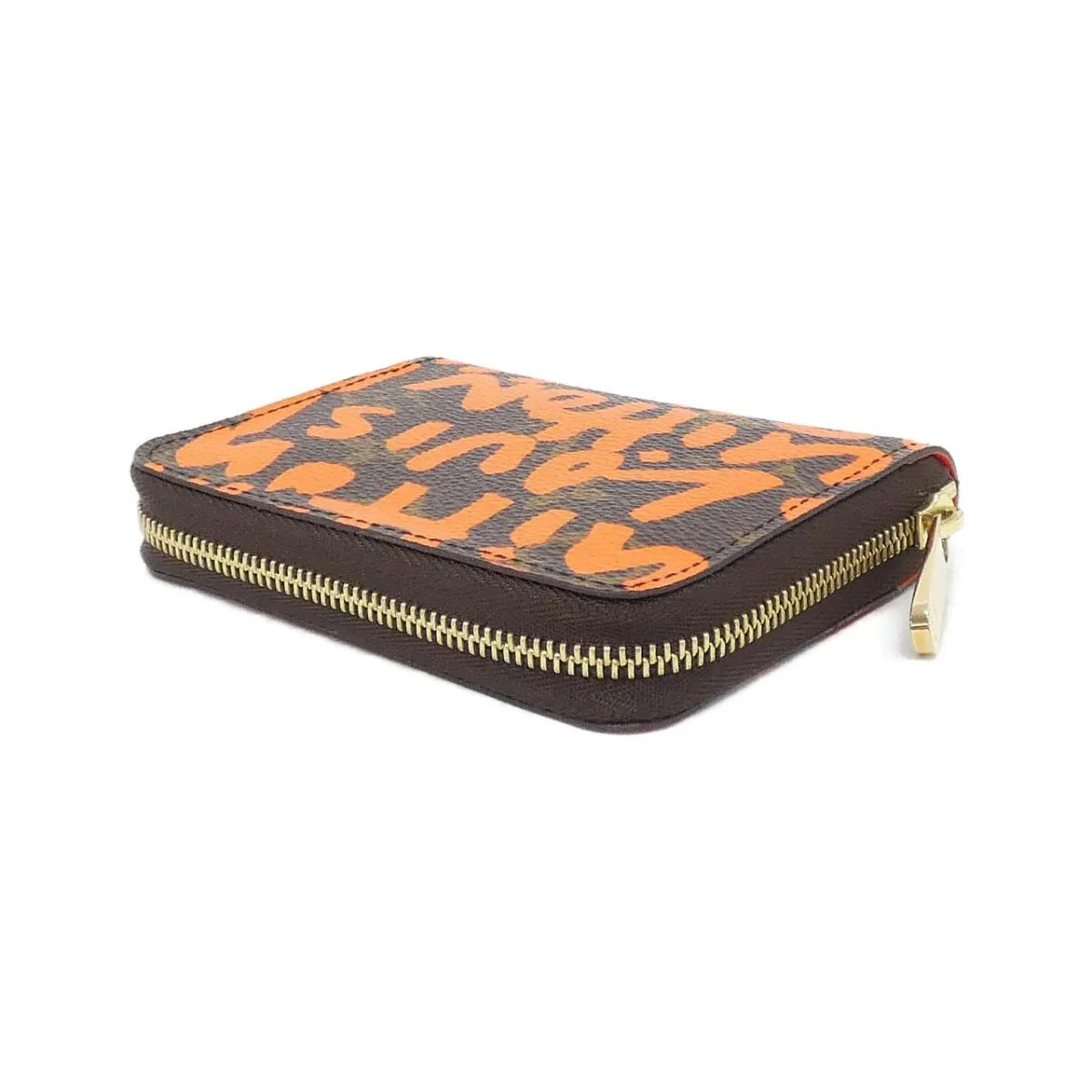 Louis Vuitton Monogram Graffiti Zippy Coinpass M93708 Coin Case
