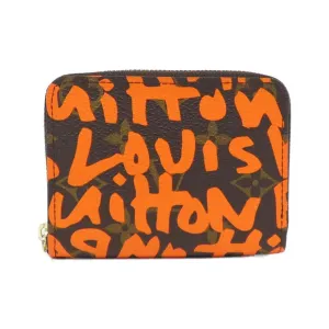 Louis Vuitton Monogram Graffiti Zippy Coinpass M93708 Coin Case
