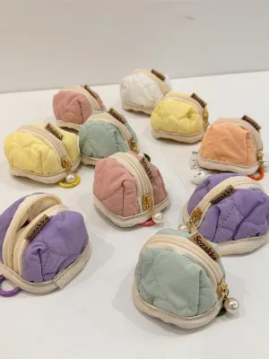Lovely Heart-shaped Soft Applicable Protective Cover Cosmetic Bags