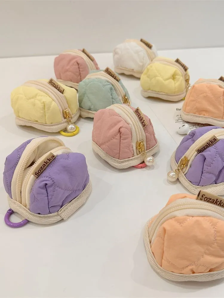 Lovely Heart-shaped Soft Applicable Protective Cover Cosmetic Bags