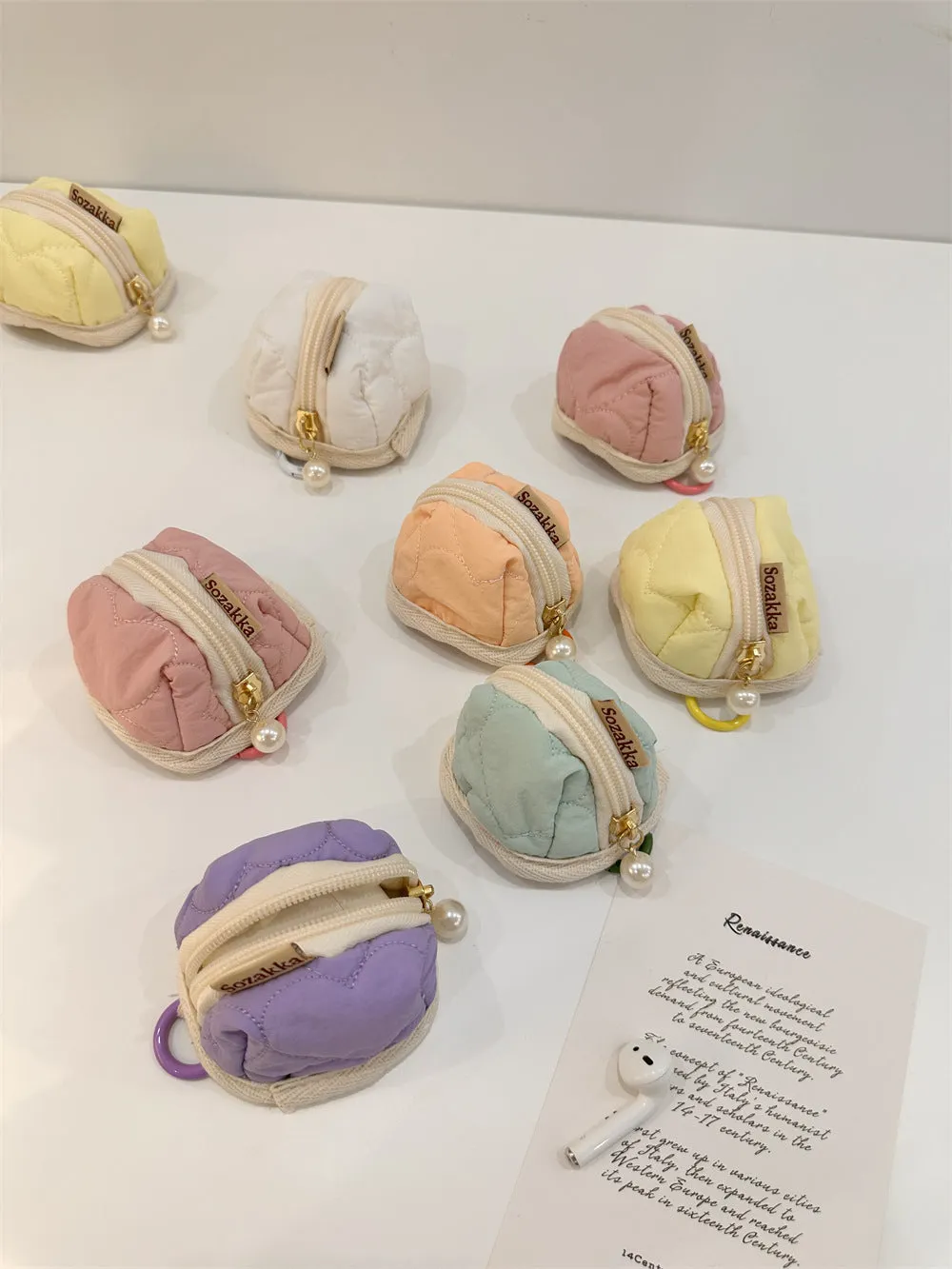Lovely Heart-shaped Soft Applicable Protective Cover Cosmetic Bags