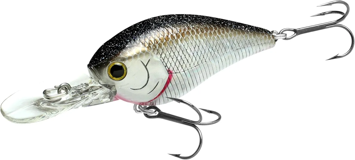 LUCKY CRAFT 1.5DD DRS, DEEP Diver, Deep Rattle Sound, Crankbait Fishing Lures, Deep Diving Lures, 7-8ft Depth, Freshwater Fishing Gear, Accessory, Tackle, Bass, Pike, Snook, Redfish