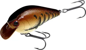 LUCKY CRAFT Fat CB BDS 1, Freshwater Bass Fishing Lure, Crank Bait, Smallmouth, Walleye, Floating, Tournament Winning, Perfect Wobbling, Squarebill, Fishing Gear, Fishing Accessories, Fishing Tackle