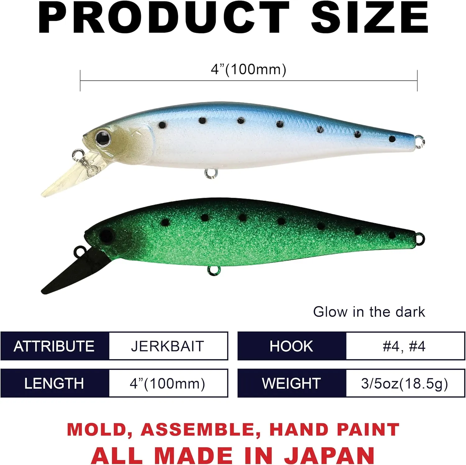 LUCKY CRAFT Pointer 100S, Saltwater Surf Fishing Lures, Jerkbait, Halibut, Surf Perch, Calico Bass, White Seabass, Striped Bass, Sinking, Fishing Gear, Fishing Accessories, Fishing Tackle