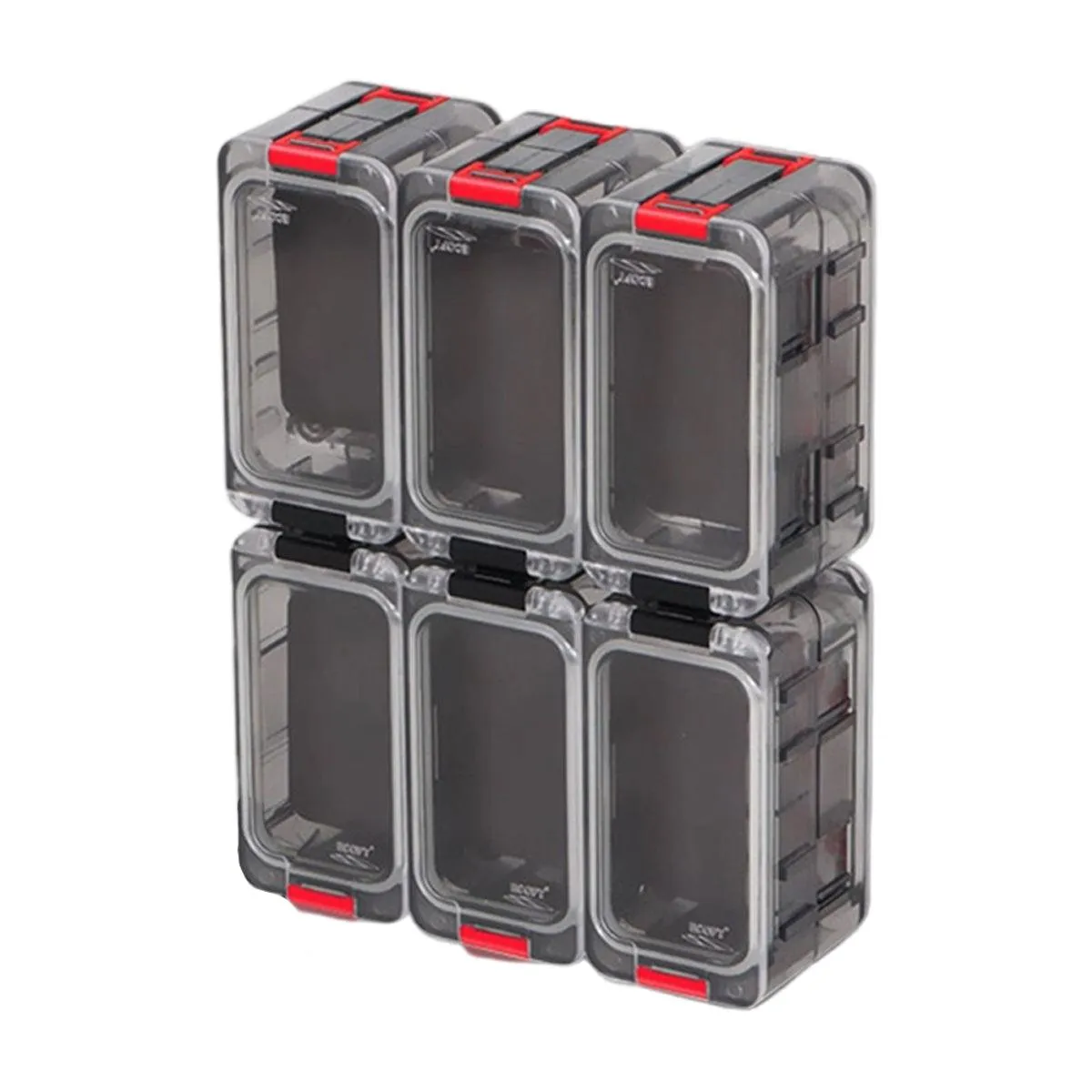 Luminous Fishing Accessory Box Multi Compartment Hook Storage Tackle Case