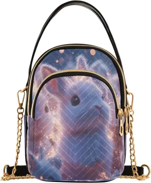 Magic Stylish Bunny Rabbit Crossbody Bag for Women Mini Cell Phone Purse Women's Shoulder Handbag