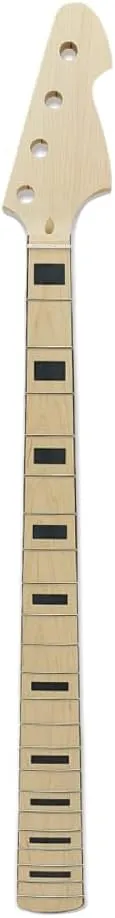 Maple Bass Guitar Neck Precision Bass/Jazz Bass Neck Maple/Rosewood Fretboard Bolt On Finished/Unfinished Bass Neck Replacement (4 String 22 Fret 34inch 42mm Nut and 65mm Heel)