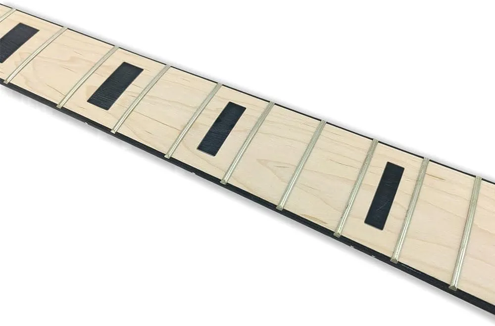 Maple Bass Guitar Neck Precision Bass/Jazz Bass Neck Maple/Rosewood Fretboard Bolt On Finished/Unfinished Bass Neck Replacement (4 String 22 Fret 34inch 42mm Nut and 65mm Heel)