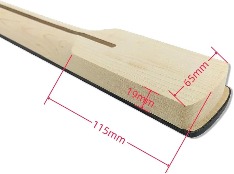 Maple Bass Guitar Neck Precision Bass/Jazz Bass Neck Maple/Rosewood Fretboard Bolt On Finished/Unfinished Bass Neck Replacement (4 String 22 Fret 34inch 42mm Nut and 65mm Heel)