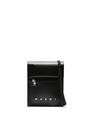 Marni Leather Mini Crossbody Bag