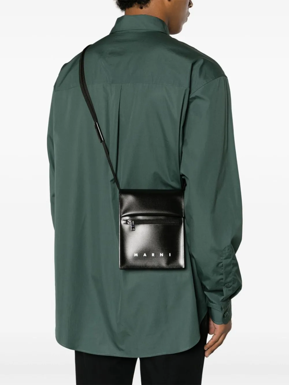Marni Leather Mini Crossbody Bag