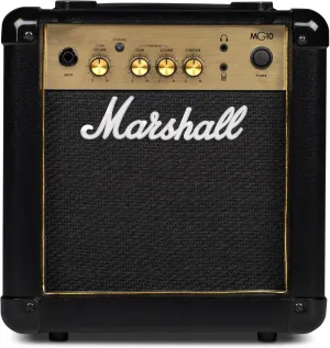 Marshall Amps Guitar Combo Amplifier, 3.5mm Jack, Black (M-MG10G-U)