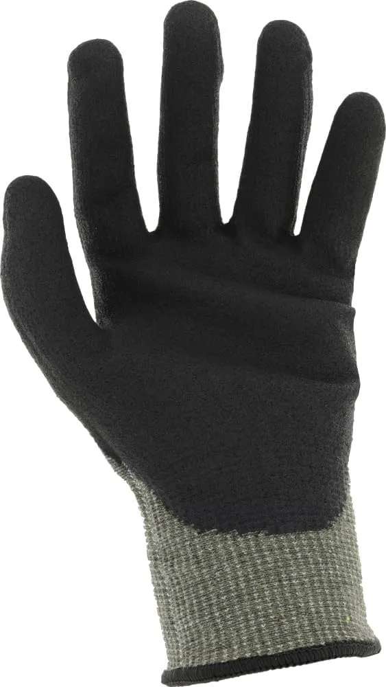 Mechanix Wear: ANSI A9 Cut Resistant Urethane Coated SpeedKnit Work Gloves - Tungsten Construction, Touch Capable, Strong Grip in Dry & Wet Conditions (Gray, Medium)