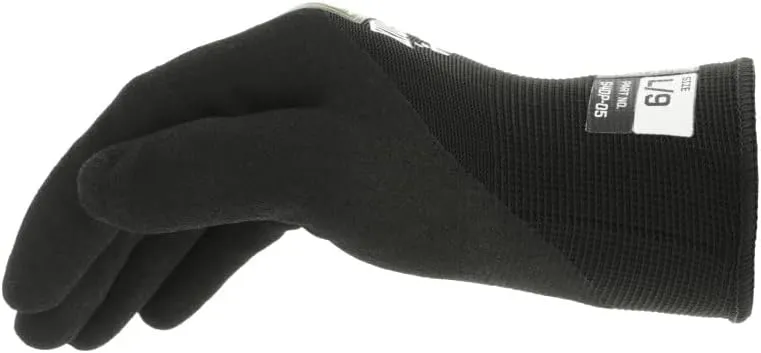 Mechanix Wear SpeedKnit Thermal Winter Work Gloves, 1 Pair - Insulated, Water Resistant, Abrasion and Cut Resistant, Touchscreen Capable (Black, Large)