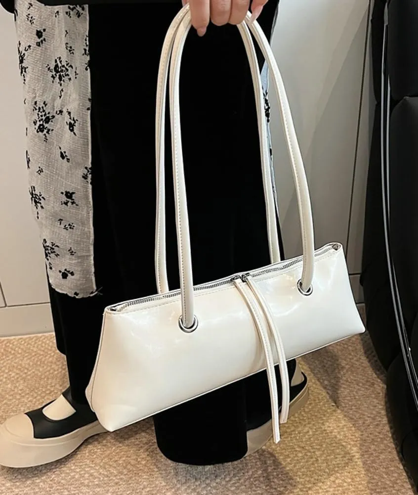 Medium Clutch Shoulder Bag for Women Vintage Bags Trendy Women's Tote Handbag Purse with zipper Closure