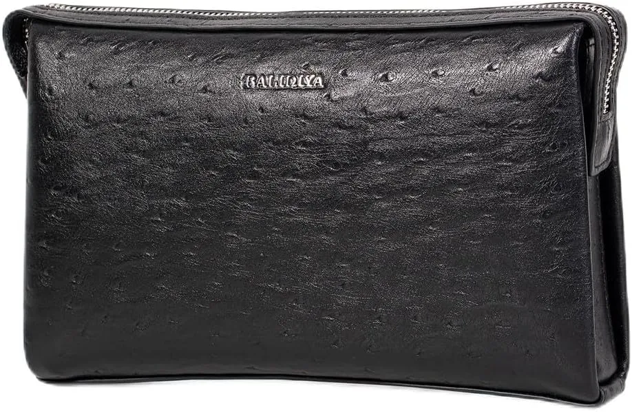 Men Clutch Bags Genuine Leather Purse Wallet Large Capacity Business Card Organizer Purse…