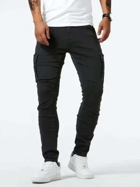 Men’s Casual Multi-Bag Labor Protection Pants for Everyday