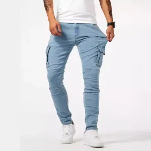 Men’s Casual Multi-Bag Labor Protection Pants for Everyday