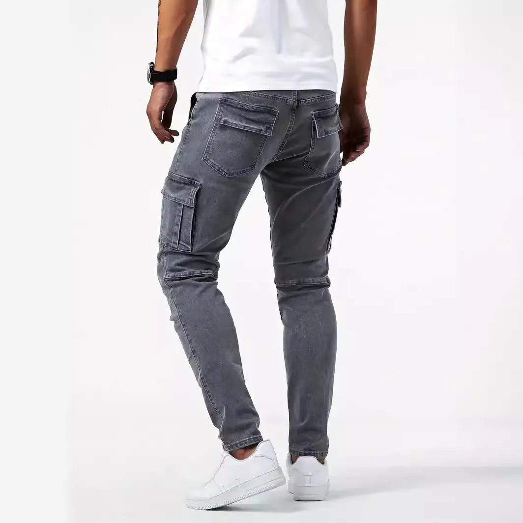 Men's Casual Multi-bag Labor Protection Pants