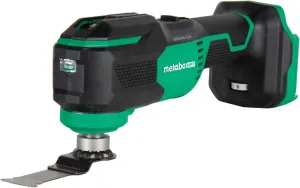 Metabo HPT 18V MultiVolt Cordless Oscillating Multi-Tool, Low Vibration Design, Universal Tool Design, 6 Speed Settings, User Vibration Protection, Starlock, Tool Body Only, CV18DAQ4