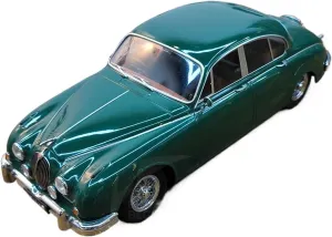 Metal Car Model 1:18 for Jaguar MKII 3.8 LHD 1959 Right Hand Drive Alloy Car Model Wine Rack Decorative Ornament Die Cast Vehicles